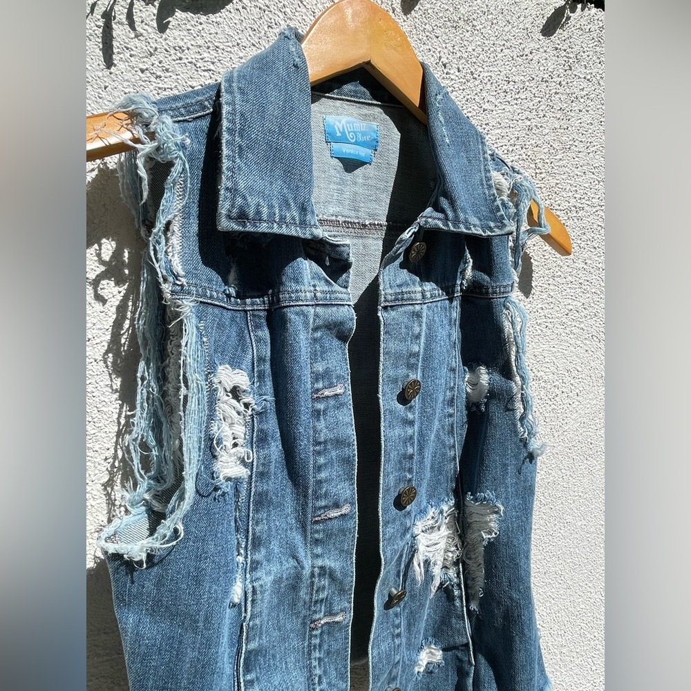 Show Me Your Mumu Denim Vest